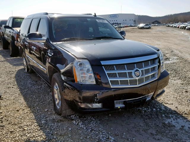 1GYUCKEFXAR231612 - 2010 CADILLAC ESCALADE E BLACK photo 1