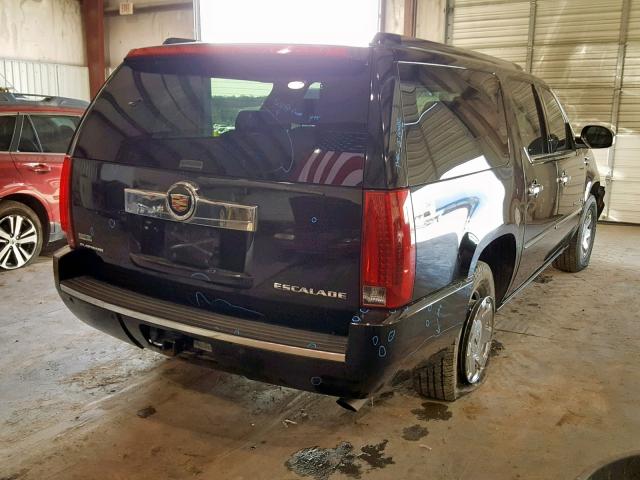 1GYUCKEFXAR231612 - 2010 CADILLAC ESCALADE E BLACK photo 4