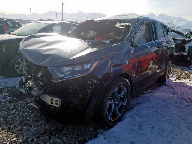 JHLRW2H87KX022621 - 2019 HONDA CR-V EXL  photo 2