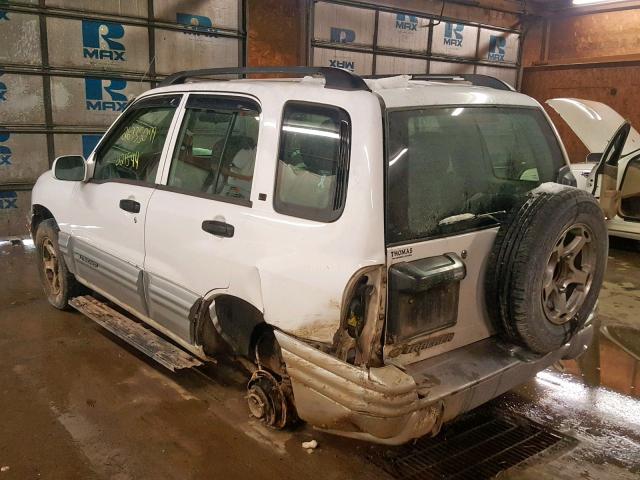 2CNBJ634816941160 - 2001 CHEVROLET TRACKER LT TWO TONE photo 3