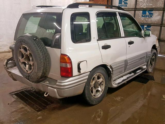 2CNBJ634816941160 - 2001 CHEVROLET TRACKER LT TWO TONE photo 4