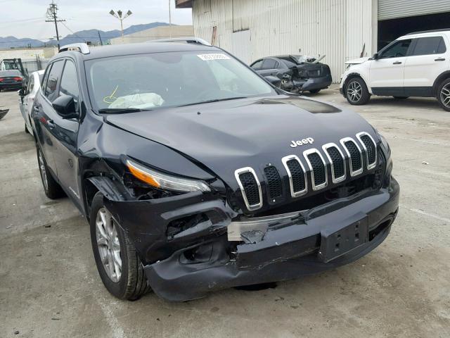 1C4PJLCSXFW516575 - 2015 JEEP CHEROKEE L BLACK photo 1