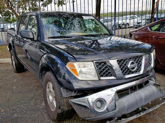 1N6AD07U08C405784 - 2008 NISSAN FRONTIER C BLACK photo 1