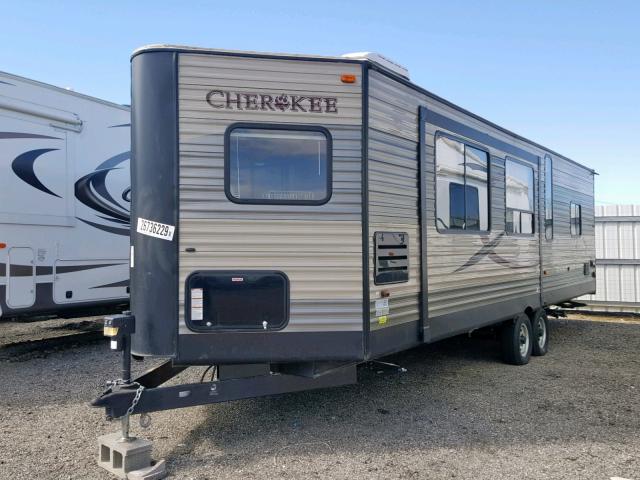 4X4TCKD21HX126103 - 2017 WILDWOOD CHEROKEE TAN photo 3