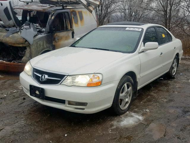 19UUA56653A085800 - 2003 ACURA 3.2TL WHITE photo 2