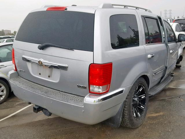 1A8HW58277F522063 - 2007 CHRYSLER ASPEN LIMI SILVER photo 4