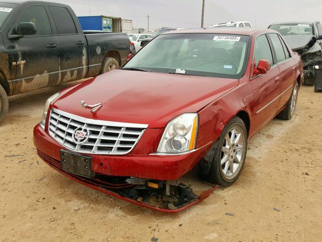 1G6KD5EY5AU117627 - 2010 CADILLAC DTS LUXURY BURGUNDY photo 2