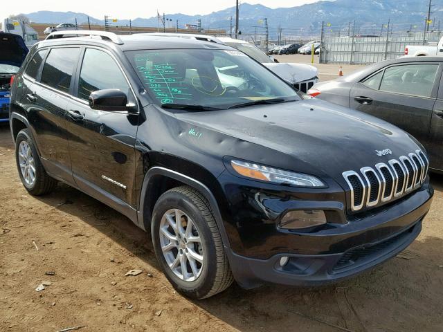 1C4PJMCB7HW584471 - 2017 JEEP CHEROKEE L BLACK photo 1