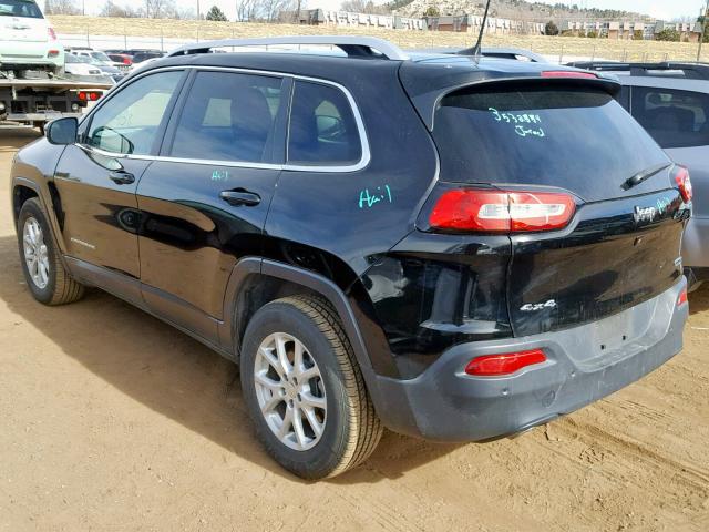 1C4PJMCB7HW584471 - 2017 JEEP CHEROKEE L BLACK photo 3