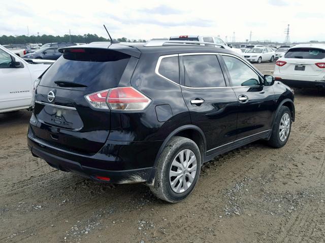 JN8AT2MT0GW016013 - 2016 NISSAN ROGUE S BLACK photo 4