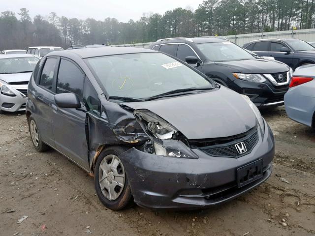 JHMGE8H30DC065592 - 2013 HONDA FIT GRAY photo 1