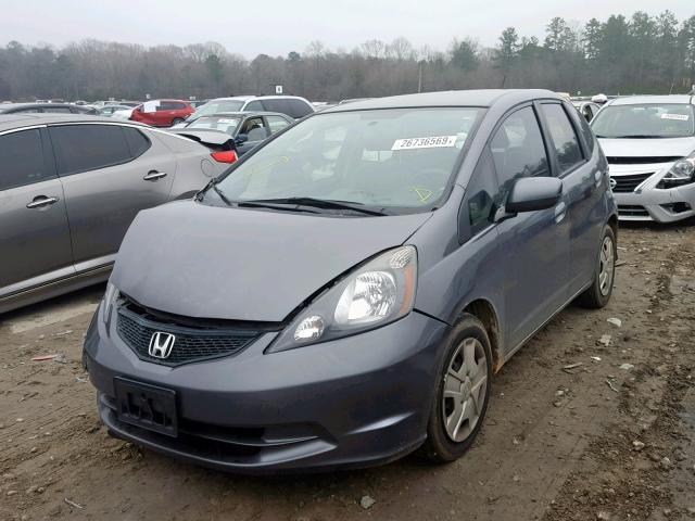 JHMGE8H30DC065592 - 2013 HONDA FIT GRAY photo 2