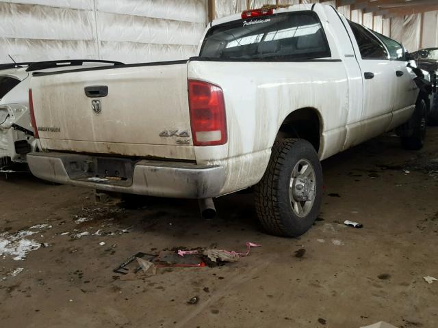 3D7KS29C46G227200 - 2006 DODGE RAM 2500 WHITE photo 4