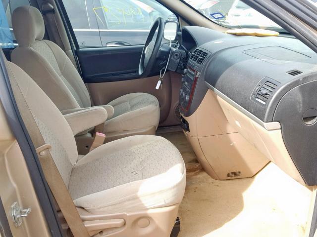 1GNDV23L46D238236 - 2006 CHEVROLET UPLANDER L 金色 照片 5