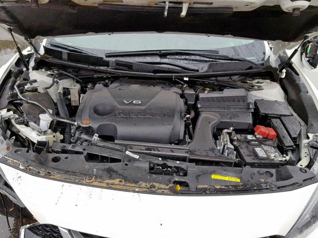 1N4AA6AP6HC446332 - 2017 NISSAN MAXIMA 3.5 WHITE photo 7