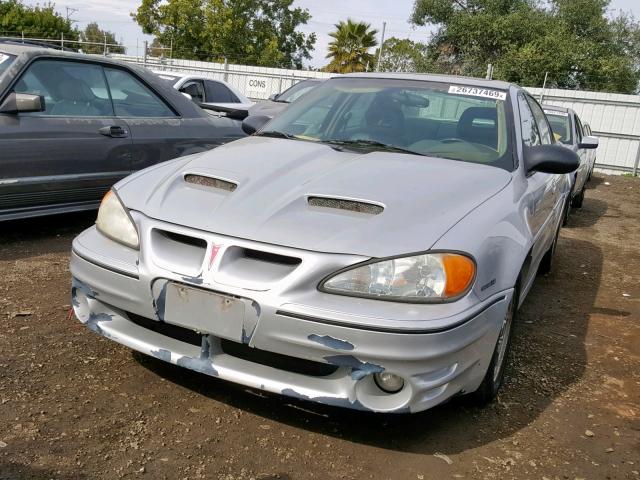 1G2NV52E14C185181 - 2004 PONTIAC GRAND AM G SILVER photo 2