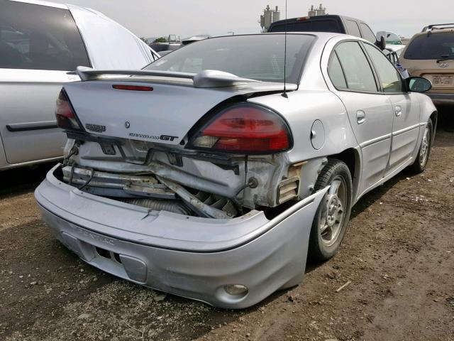 1G2NV52E14C185181 - 2004 PONTIAC GRAND AM G SILVER photo 4