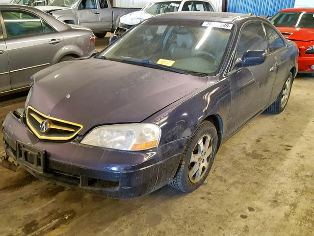 19UYA42401A019118 - 2001 ACURA 3.2CL BLUE photo 2