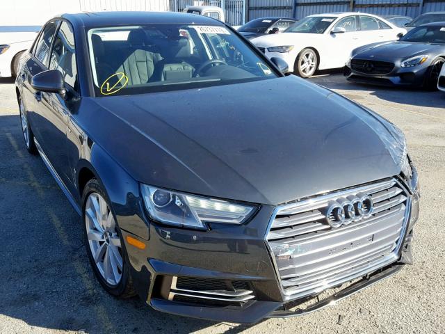 WAUKMAF45JA087237 - 2018 AUDI A4 ULTRA P GRAY photo 1