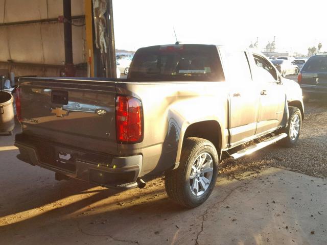 1GCGSCE34G1306796 - 2016 CHEVROLET COLORADO L CHARCOAL photo 4