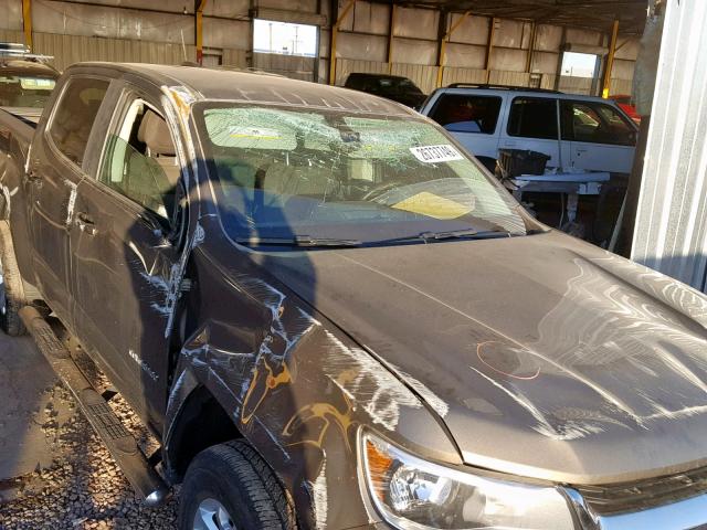 1GCGSCE34G1306796 - 2016 CHEVROLET COLORADO L CHARCOAL photo 9