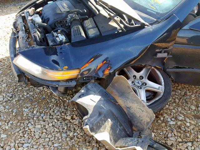 19UUA65546A032623 - 2006 ACURA 3.2TL BLACK photo 9