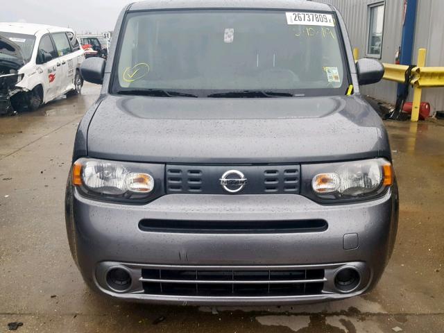 JN8AZ2KR5DT300160 - 2013 NISSAN CUBE S GRAY photo 9