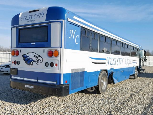 1BABNBXA8CF285529 - 2012 BLUE BIRD SCHOOL BUS BLUE photo 4