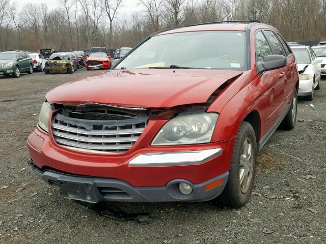 2C8GF68474R636514 - 2004 CHRYSLER PACIFICA RED photo 2