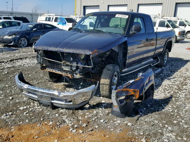 1B7KF2361XJ588773 - 1999 DODGE RAM 2500 PURPLE photo 2