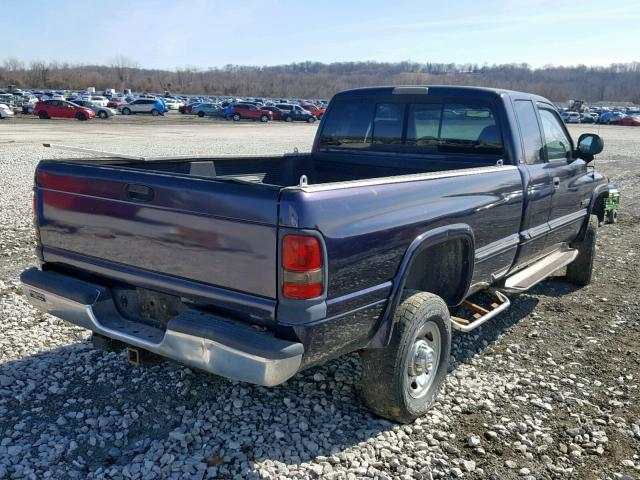 1B7KF2361XJ588773 - 1999 DODGE RAM 2500 PURPLE photo 4