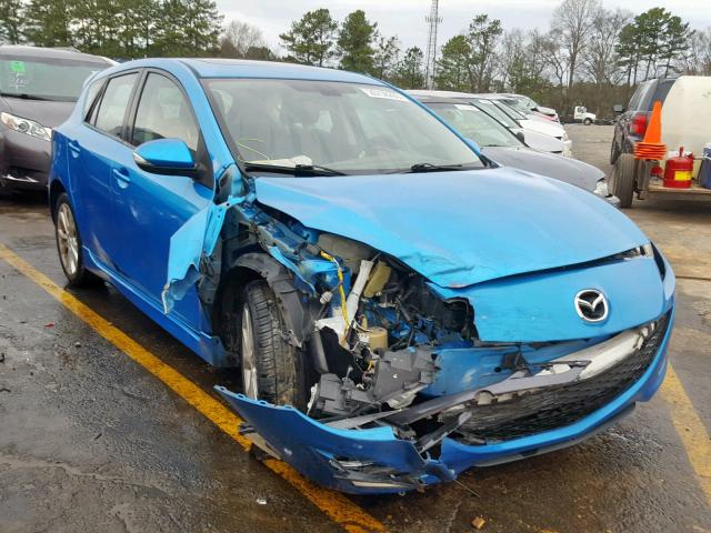 JM1BL1H63A1197319 - 2010 MAZDA 3 S BLUE photo 1