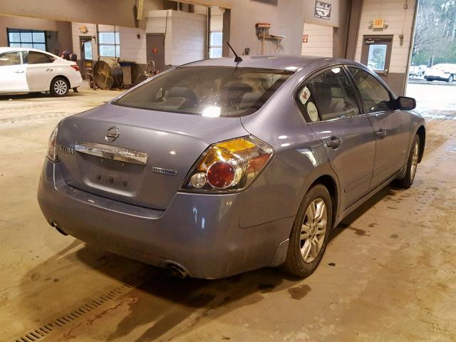 1N4CL2APXBC185113 - 2011 NISSAN ALTIMA HYB BLUE photo 4