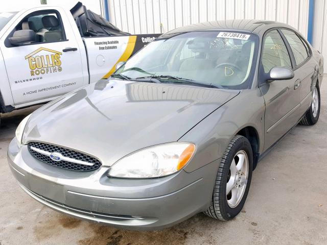 1FAFP55212G265930 - 2002 FORD TAURUS SES GRAY photo 2