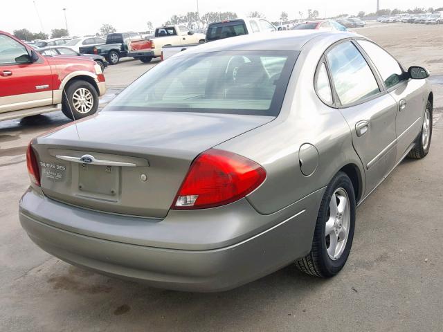 1FAFP55212G265930 - 2002 FORD TAURUS SES GRAY photo 4