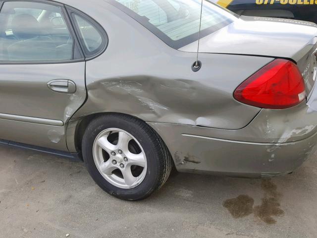 1FAFP55212G265930 - 2002 FORD TAURUS SES GRAY photo 9