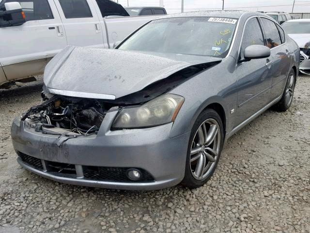 JNKAY01E66M114043 - 2006 INFINITI M35 BASE GRAY photo 2