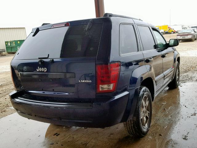 1J4GS48K45C641836 - 2005 JEEP GRAND CHER BLUE photo 4