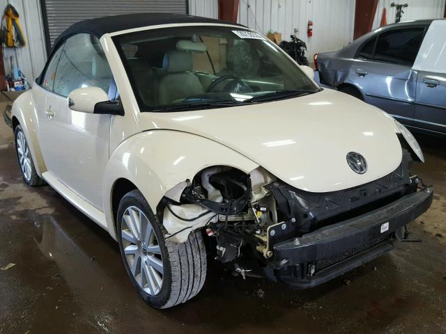 3VWRF31Y79M400186 - 2009 VOLKSWAGEN NEW BEETLE BEIGE photo 1