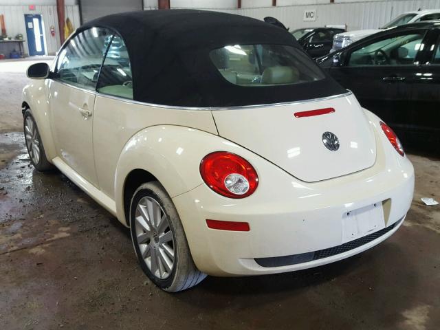 3VWRF31Y79M400186 - 2009 VOLKSWAGEN NEW BEETLE BEIGE photo 3