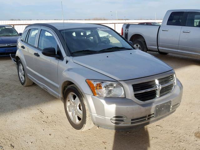 1B3HB48B07D364076 - 2007 DODGE CALIBER SX SILVER photo 1