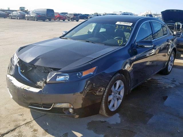 19UUA8F56DA014874 - 2013 ACURA TL TECH CHARCOAL photo 2