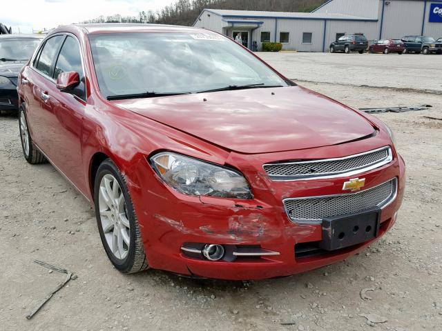 1G1ZG5E72CF222183 - 2012 CHEVROLET MALIBU LTZ RED photo 1