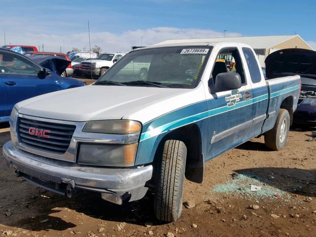 1GTCS196668251555 - 2006 GMC CANYON TWO TONE photo 2