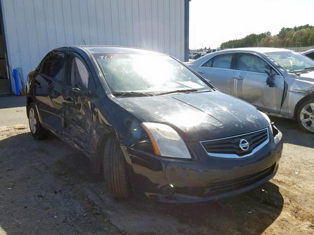 3N1AB6AP9CL619929 - 2012 NISSAN SENTRA 2.0 BLACK photo 1