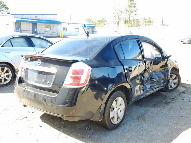 3N1AB6AP9CL619929 - 2012 NISSAN SENTRA 2.0 BLACK photo 4