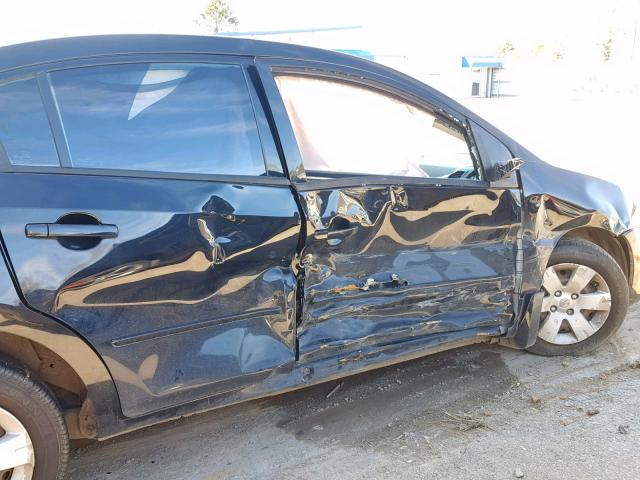 3N1AB6AP9CL619929 - 2012 NISSAN SENTRA 2.0 BLACK photo 9