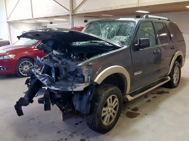 1FMEU74E86UB32302 - 2006 FORD EXPLORER E GRAY photo 2