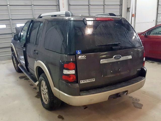 1FMEU74E86UB32302 - 2006 FORD EXPLORER E GRAY photo 3