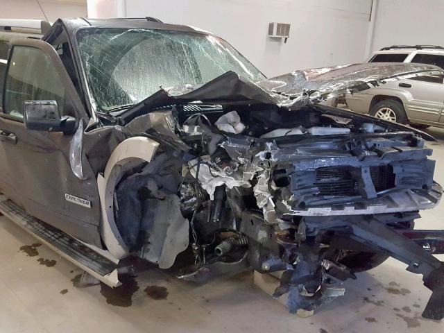 1FMEU74E86UB32302 - 2006 FORD EXPLORER E GRAY photo 9